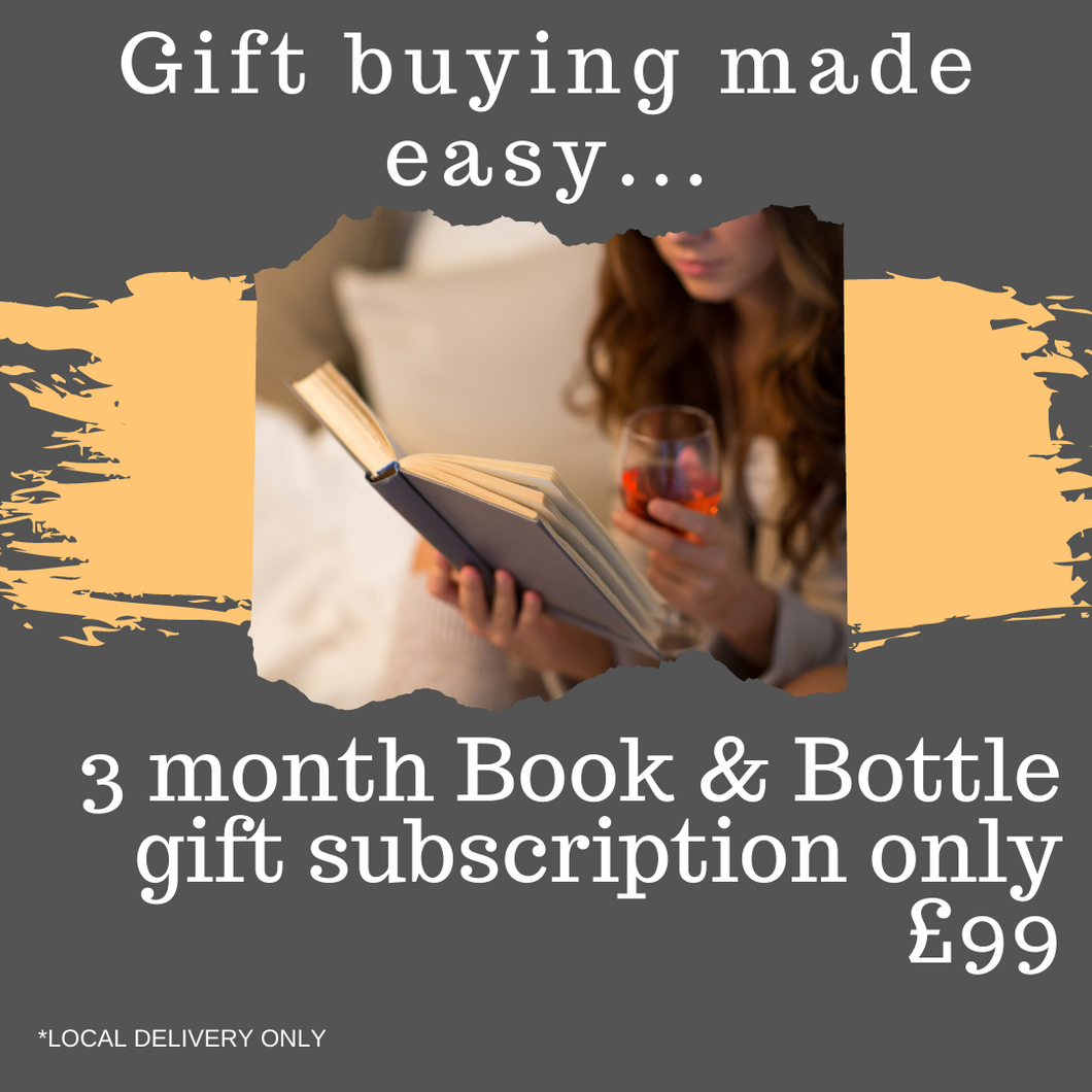 3 month Book & Bottle Gift Subscription